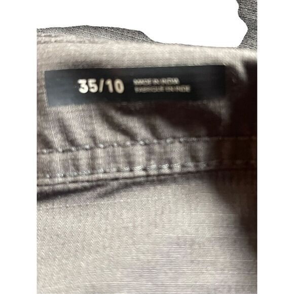 prAna Mens Gray Standard Fit Cargo Shorts Size 35/10 - Picture 4 of 13